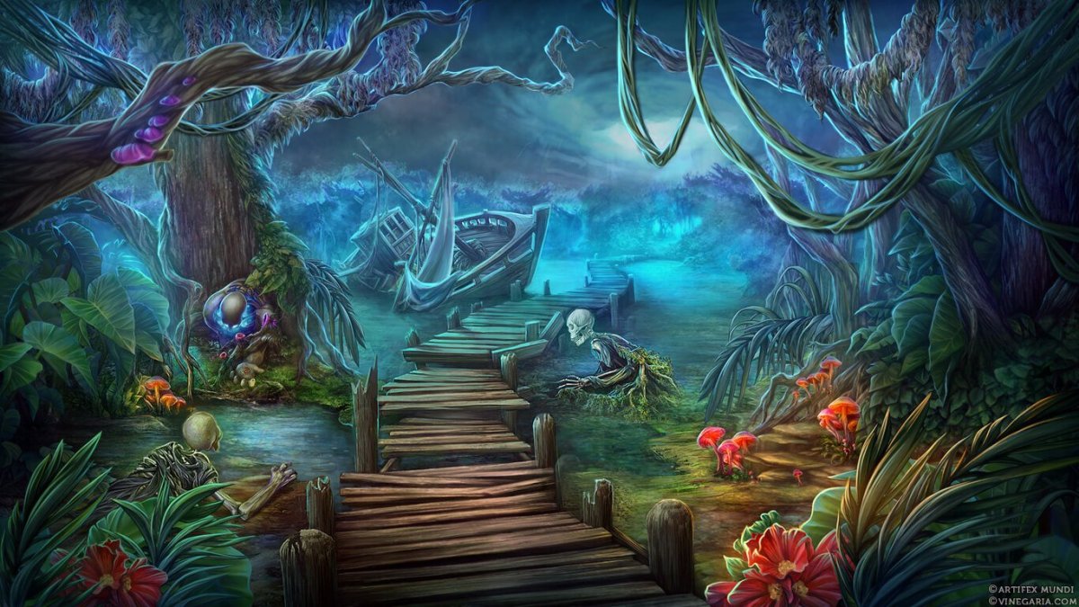 Сказочное болото