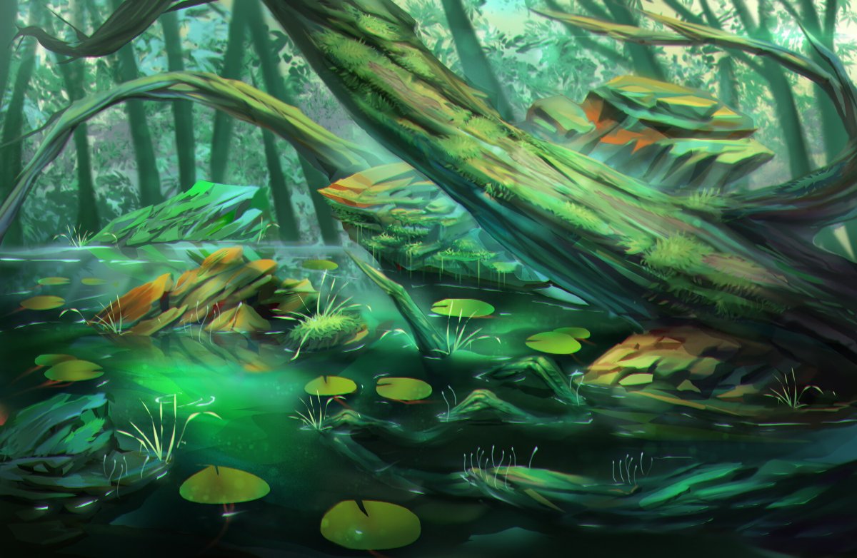 Болото фэнтези