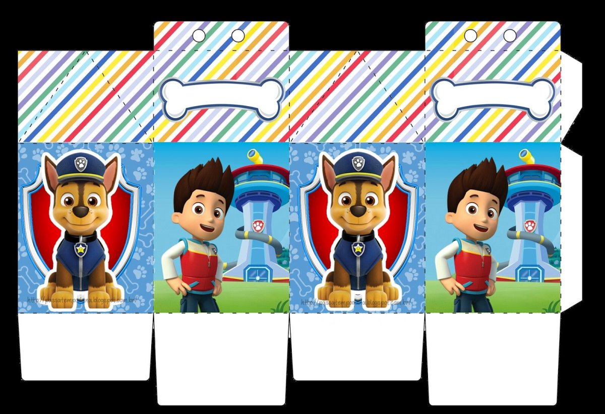 Бумажный Щенячий патруль