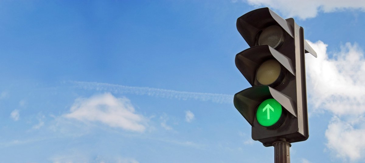 Светофор по горизонтали