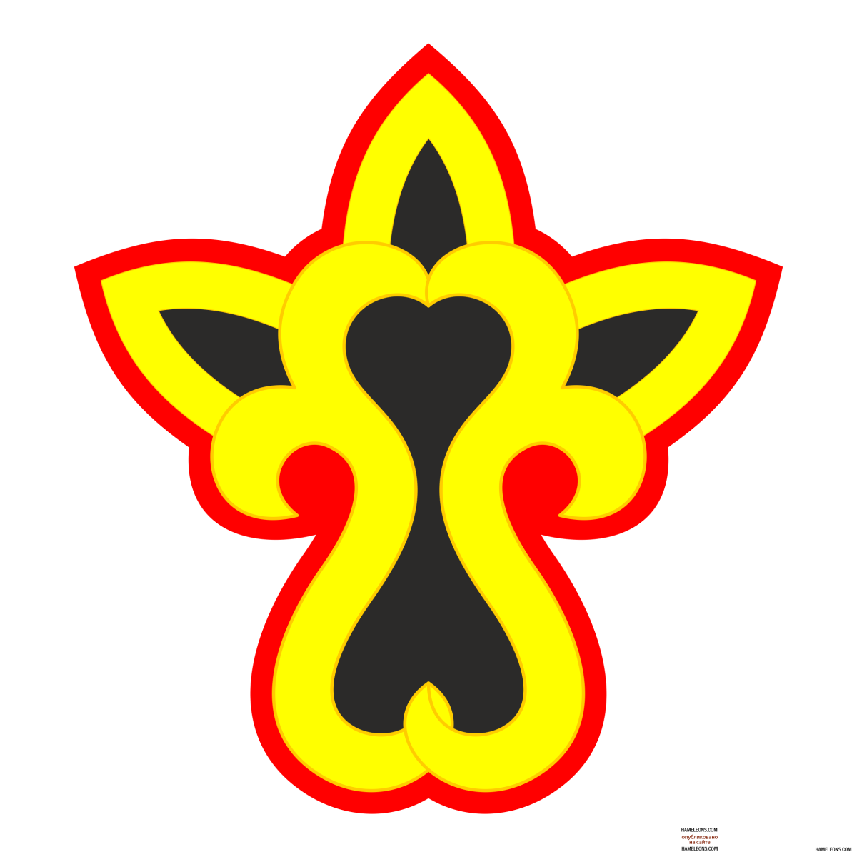 Тюльпан ЛАЛЭ татарский орнамент