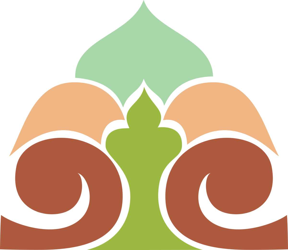 Татарский национальный орнамент тюльпан