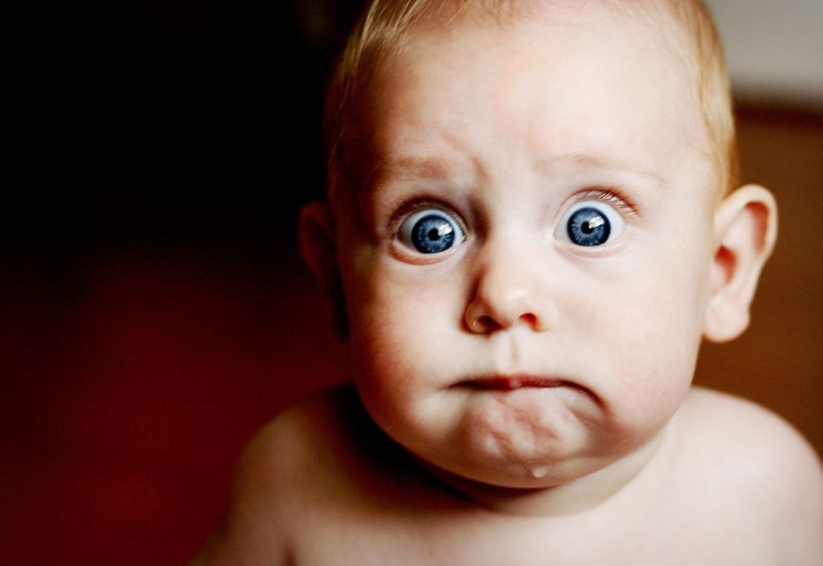 Ребенок озадачен