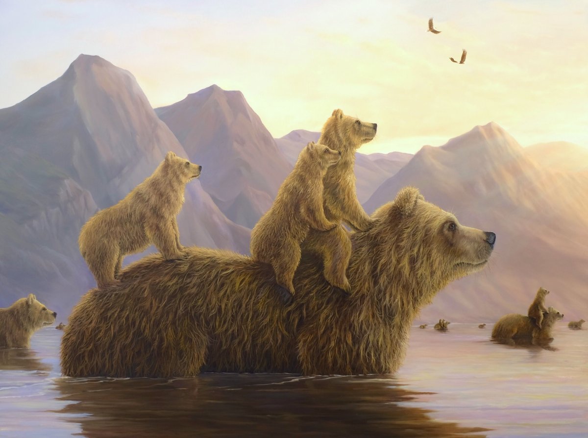 Роберт Бисселл медведь