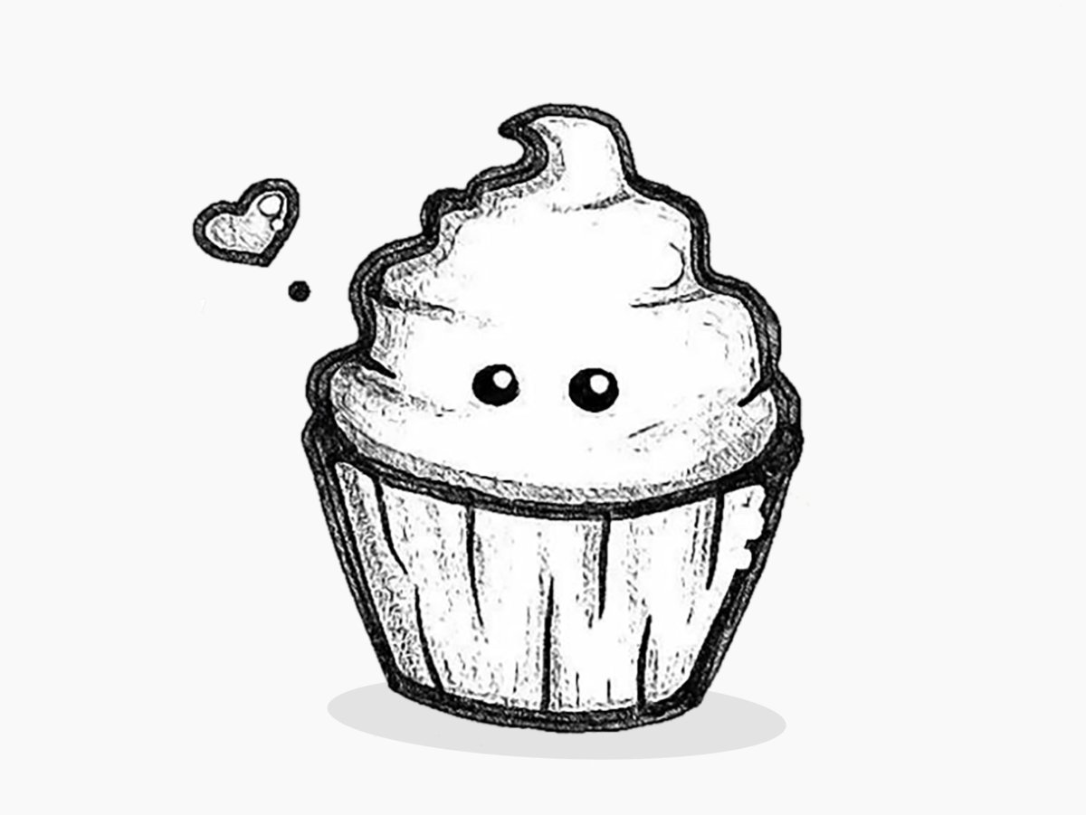 Милые лёгкие рисуночки