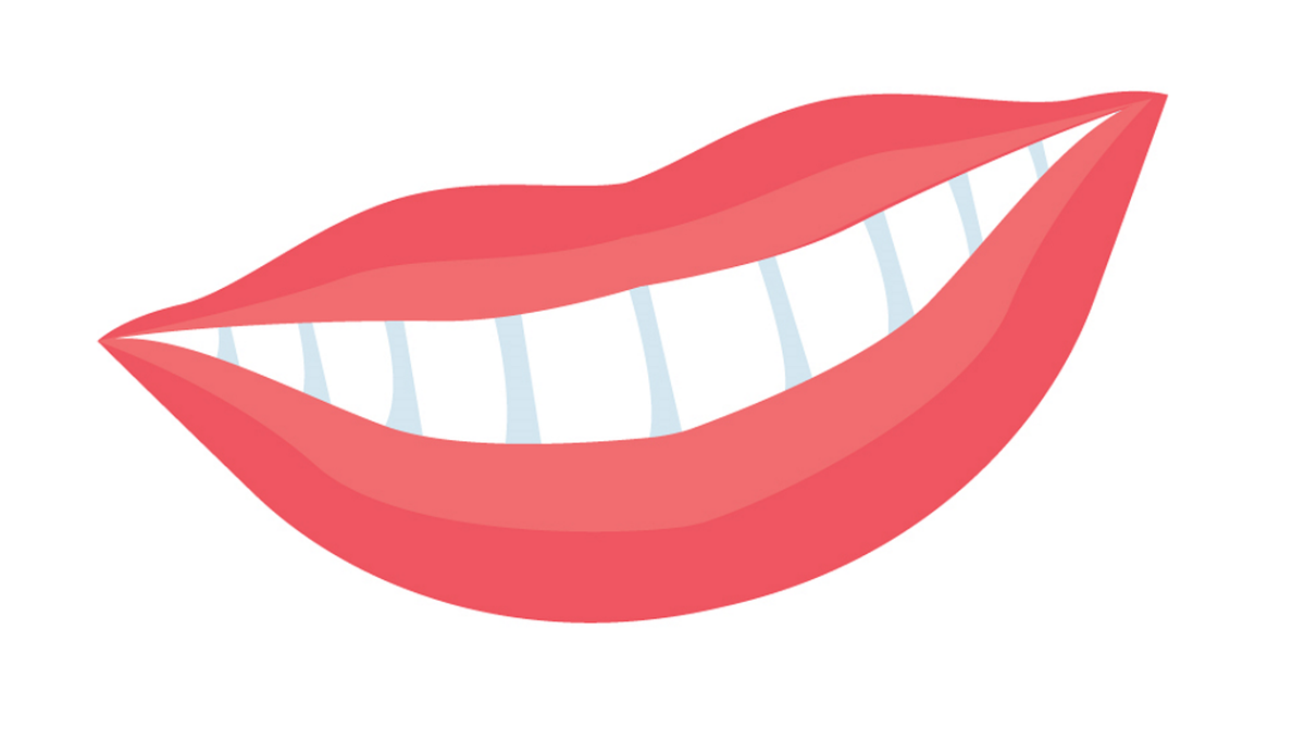 Губы улыбка