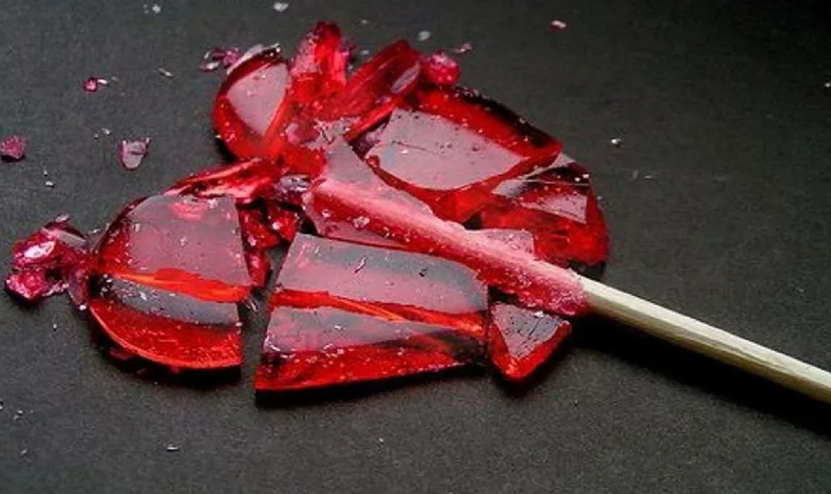 Разбиток кровавое сердце