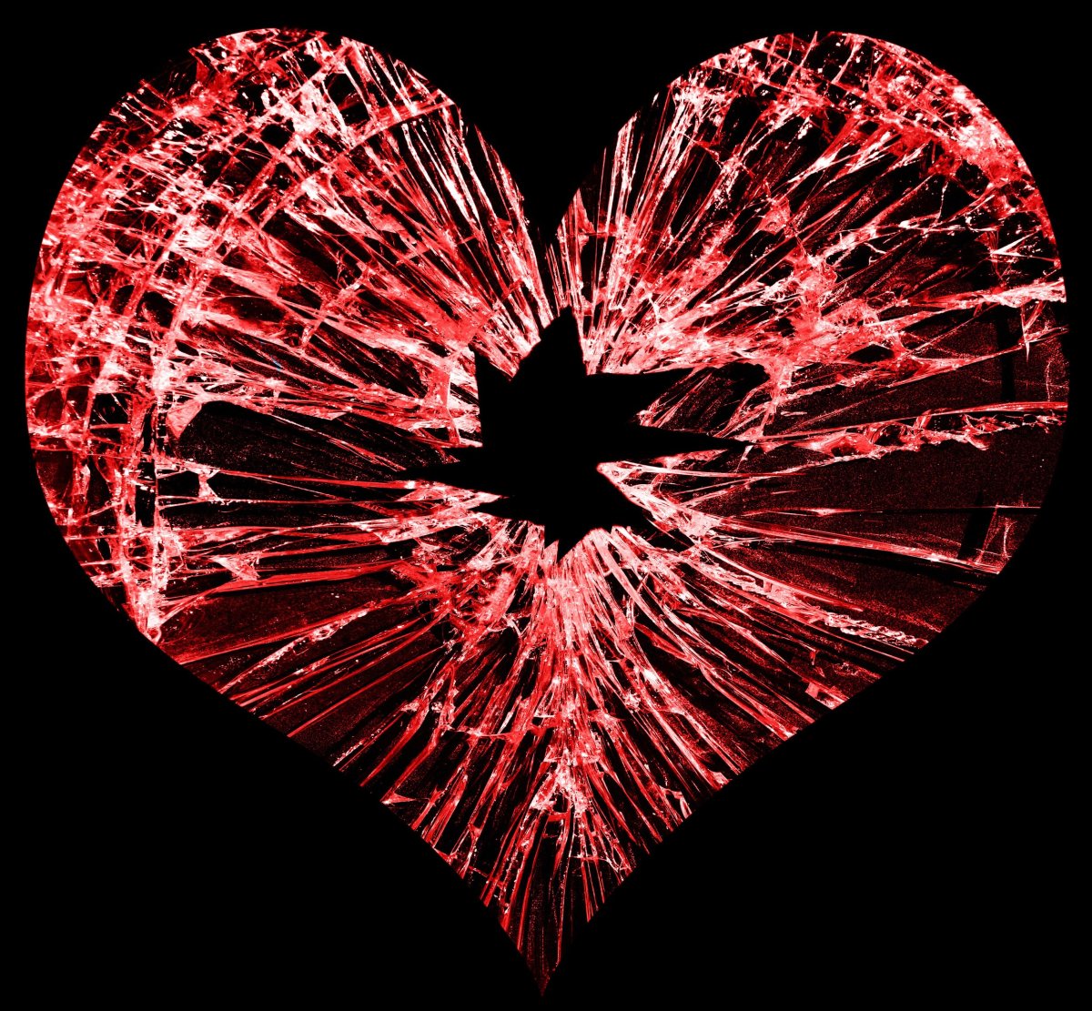 Разбитое сердце для профиля