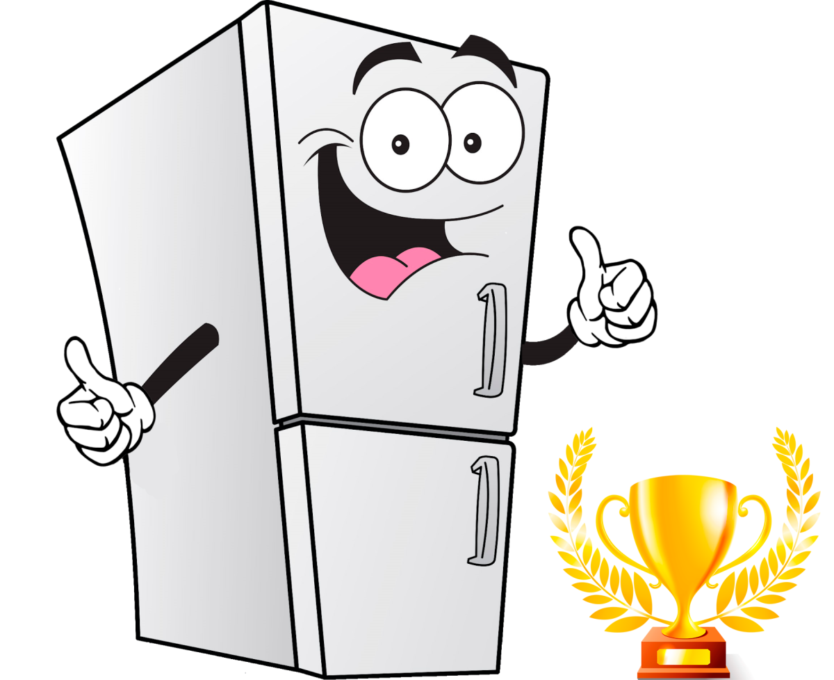 Холодильник мультяшный