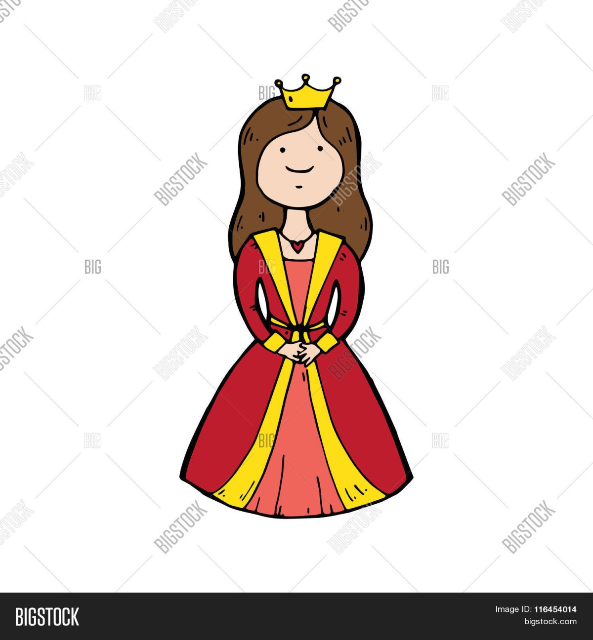 Королева мультяшный