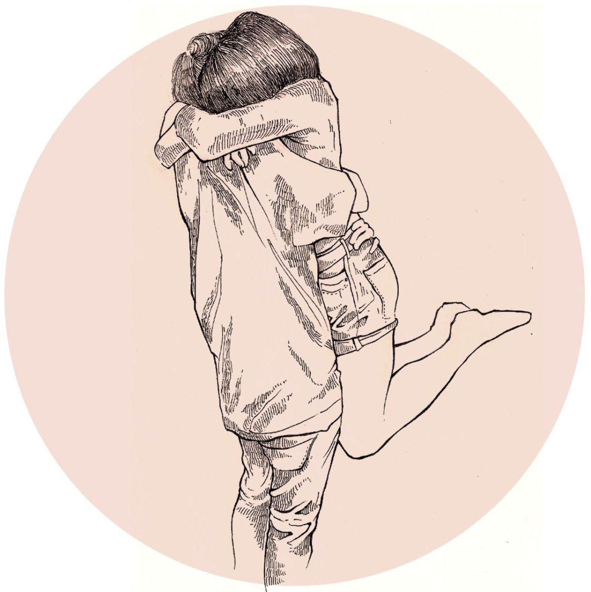 Объятия набросок