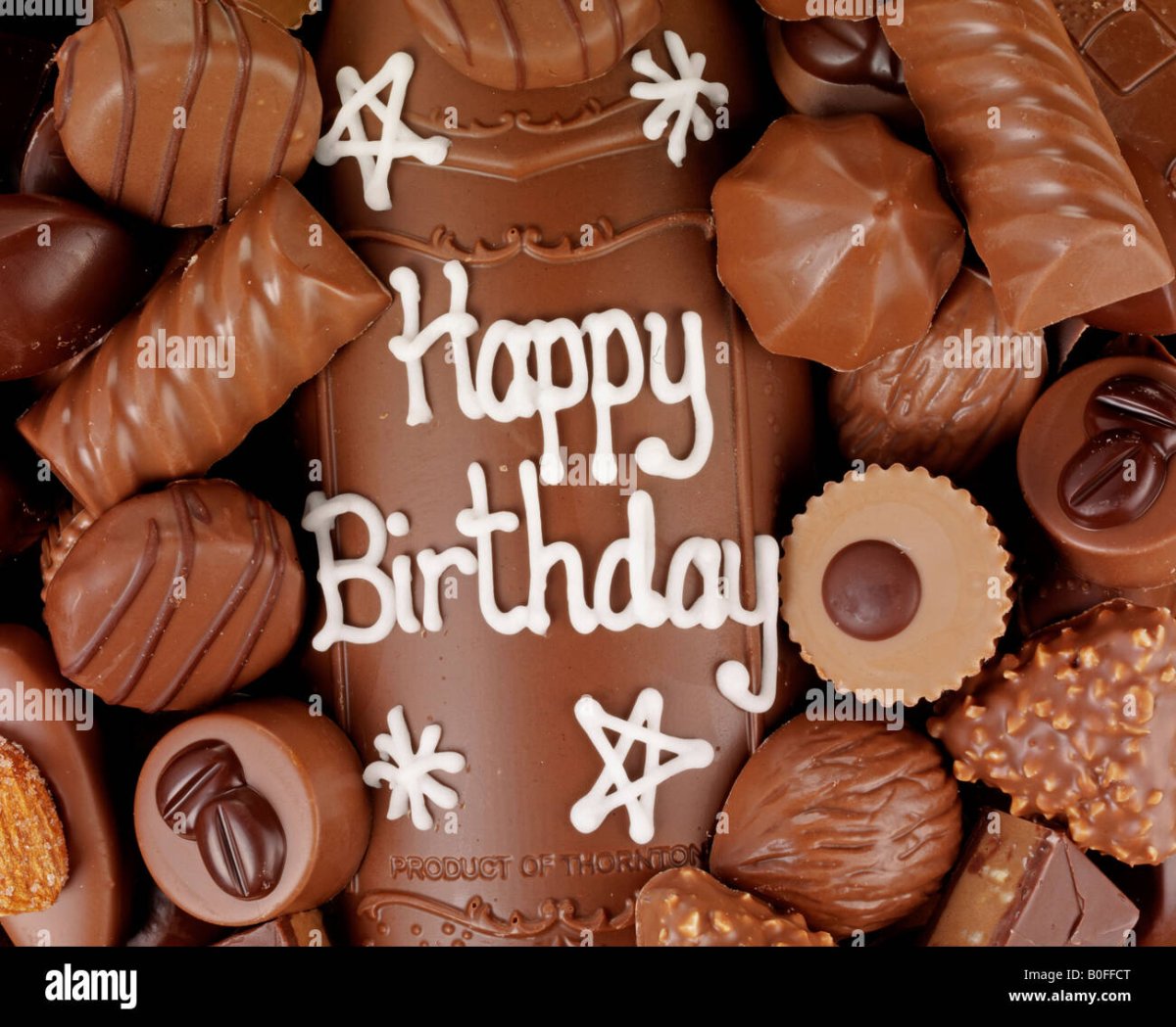 Поздравления с днём рождения шоколад