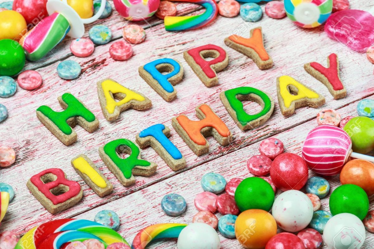 Happy Birthday конфеты