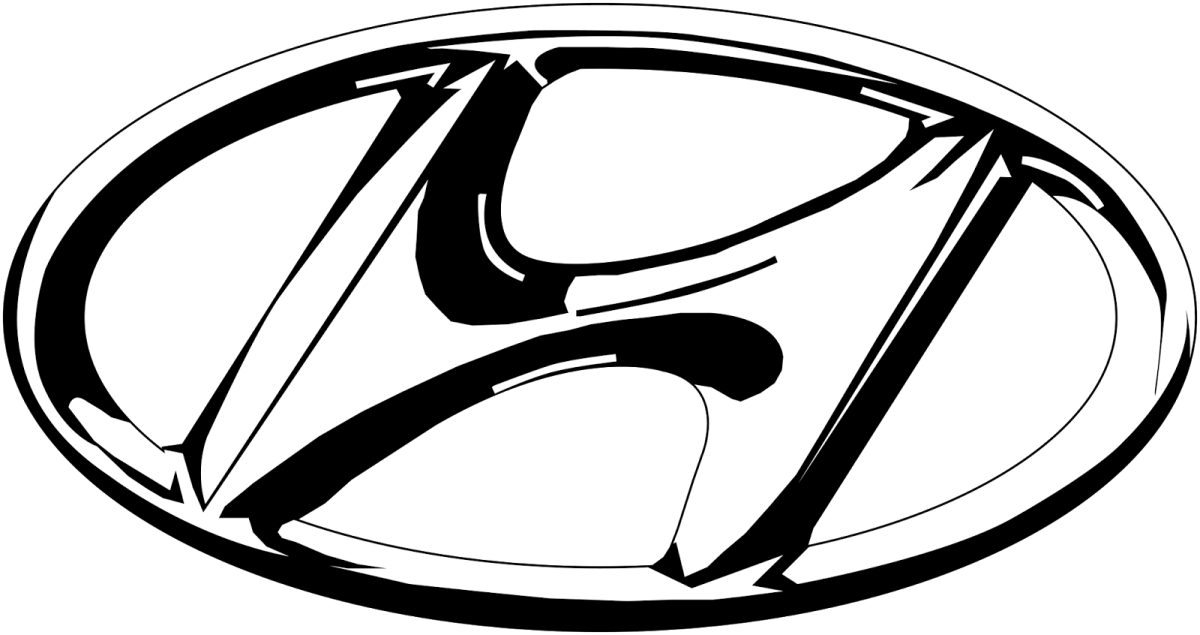 Значок машины Хендэ