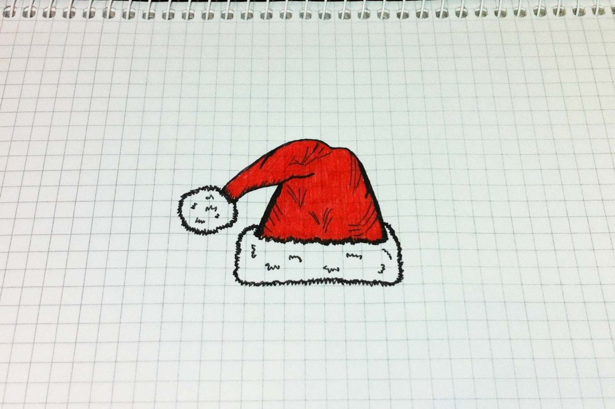 Рисунки на новый год для срисовки легкие маленькие