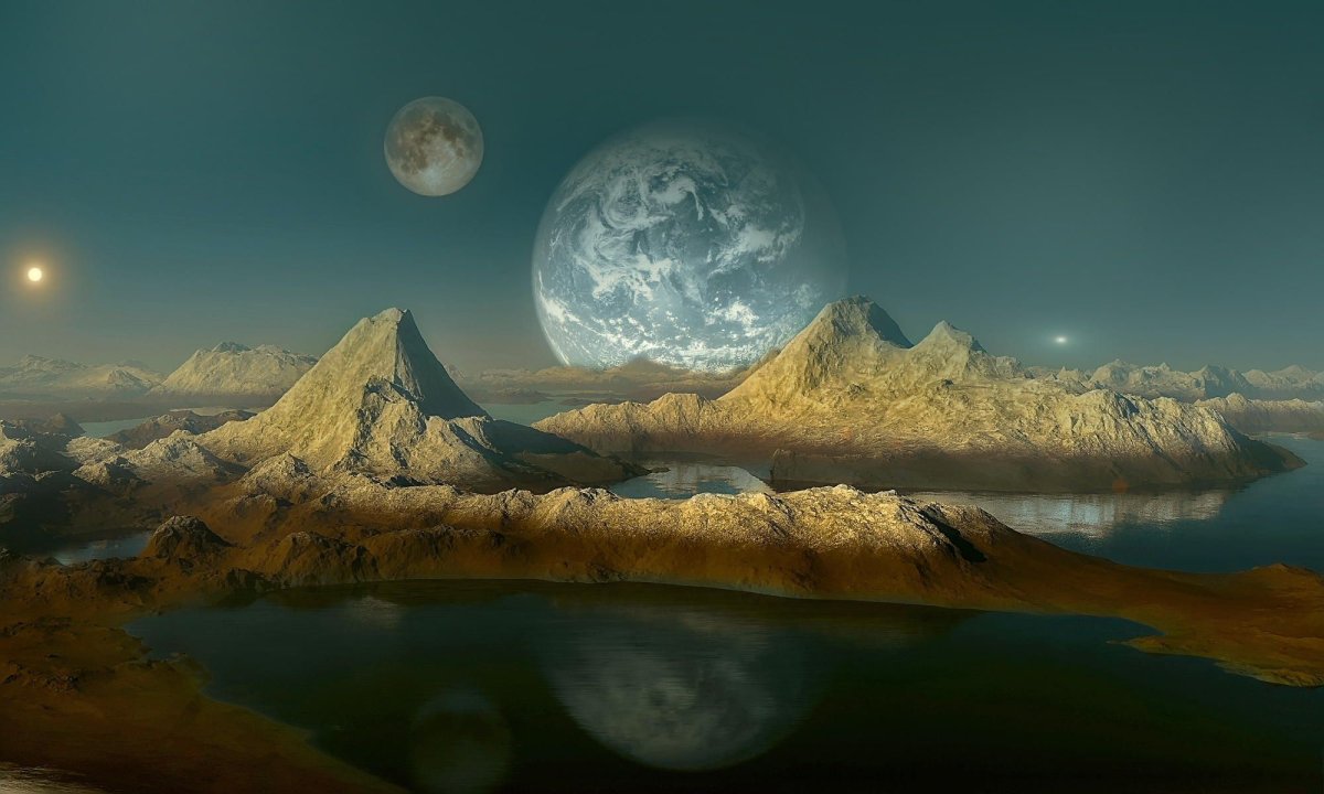 Инопланетные пейзажи