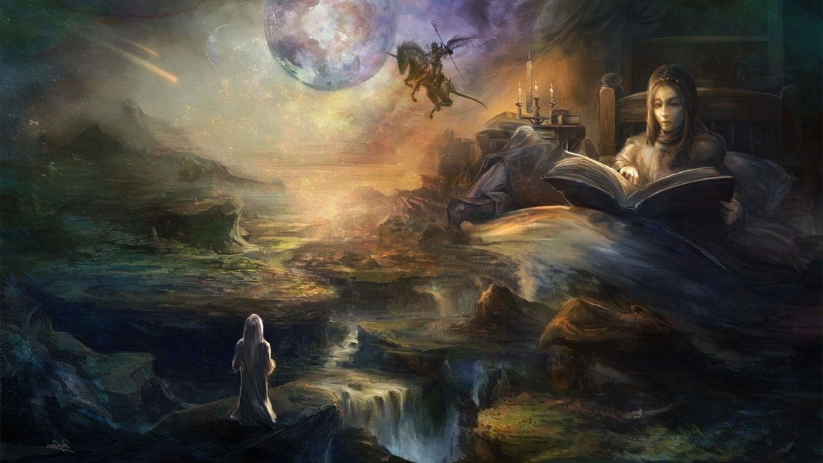 Иллюстрации к фантастике и фэнтези