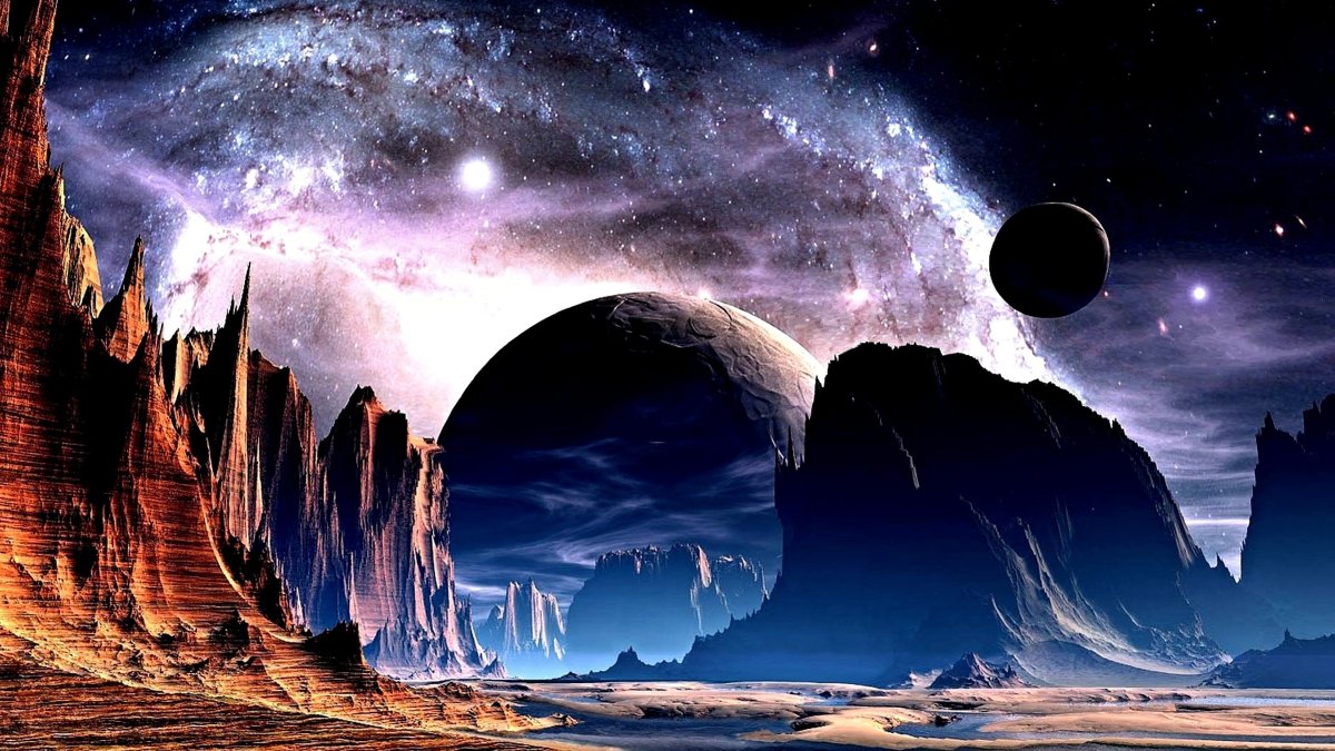 Фантастические пейзажи