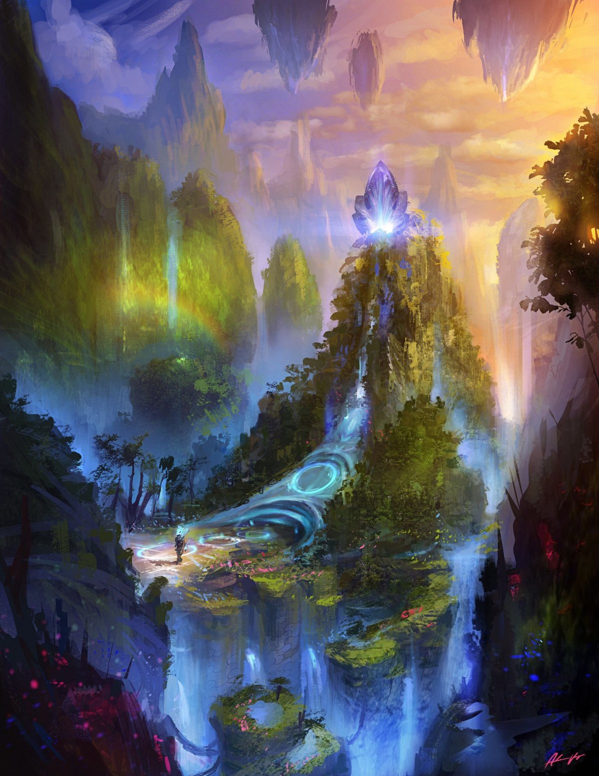 Фэнтези пейзажи