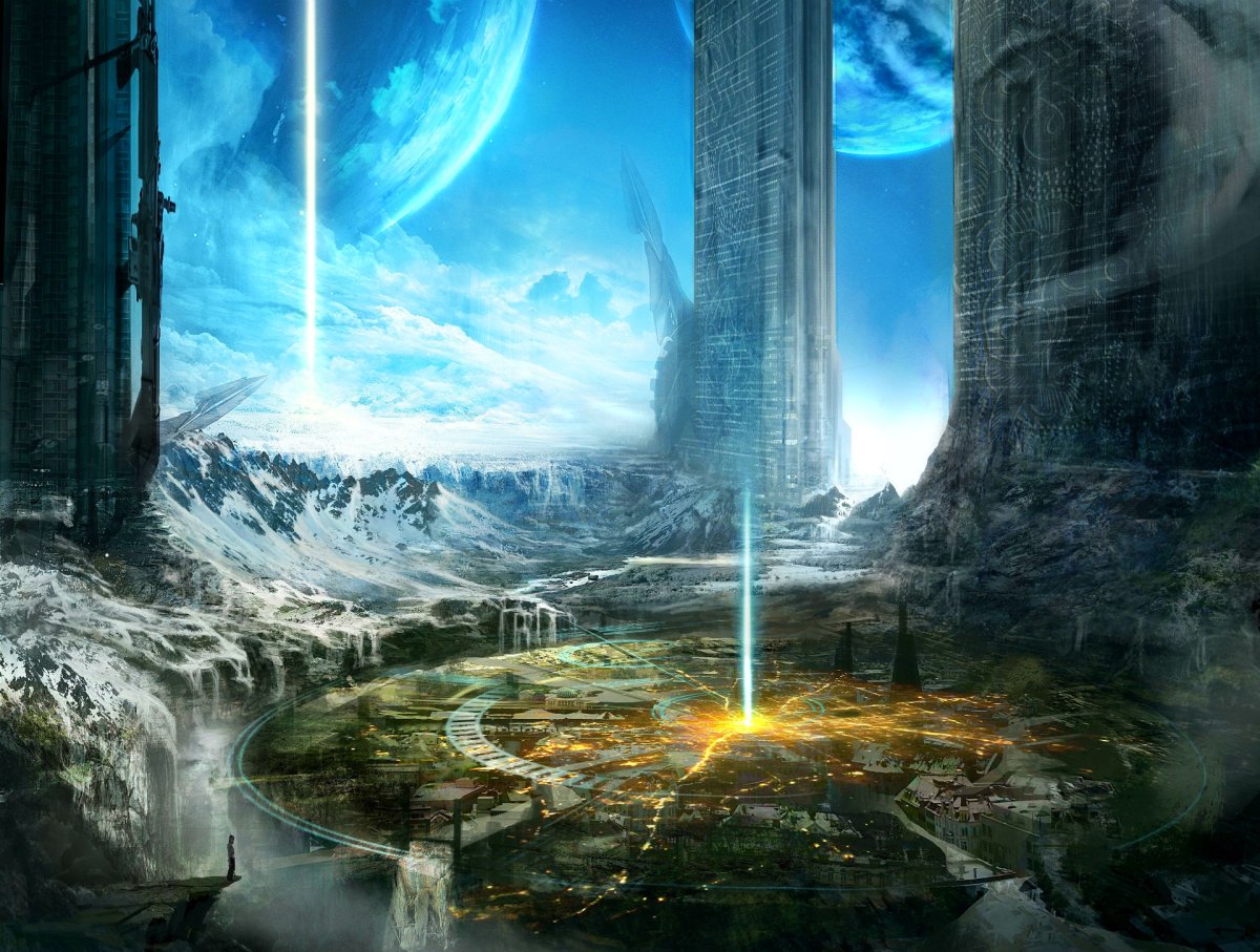 Фантастические пейзажи