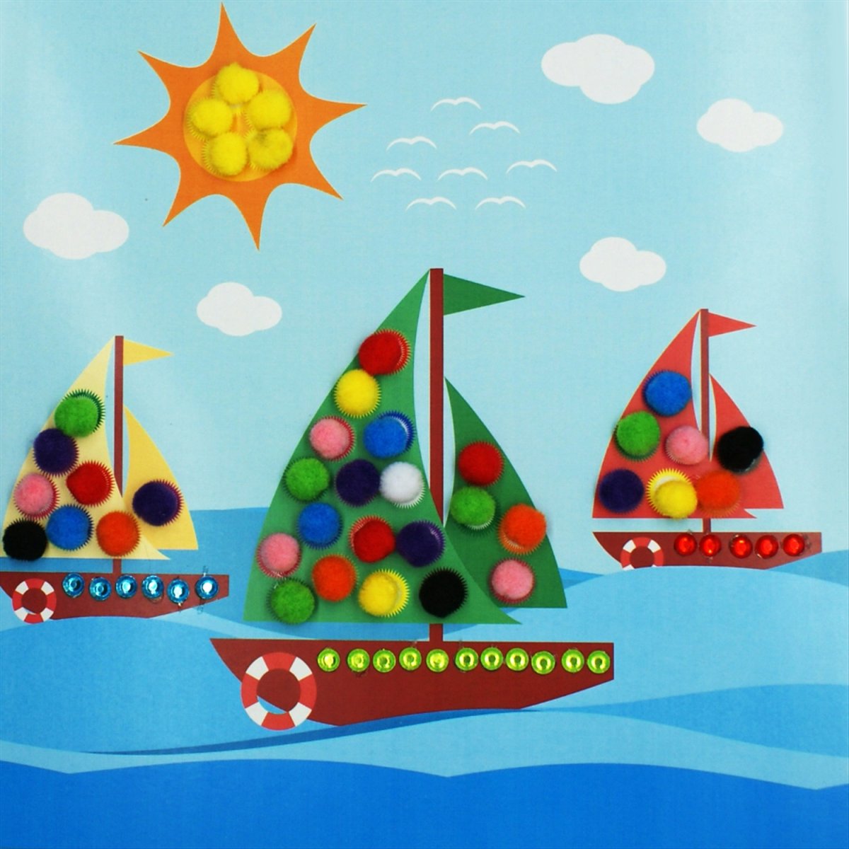 Корабль из ткани