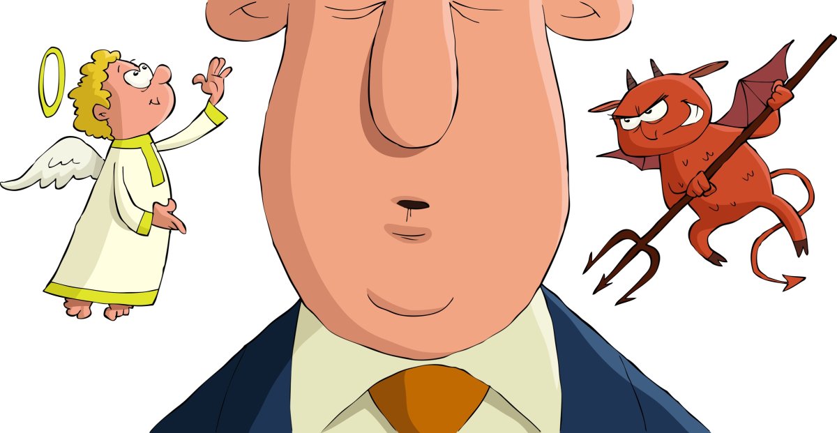 Дьявол и ангел на плечах