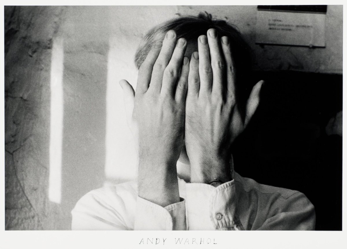 Duane Michals Andy Warhol