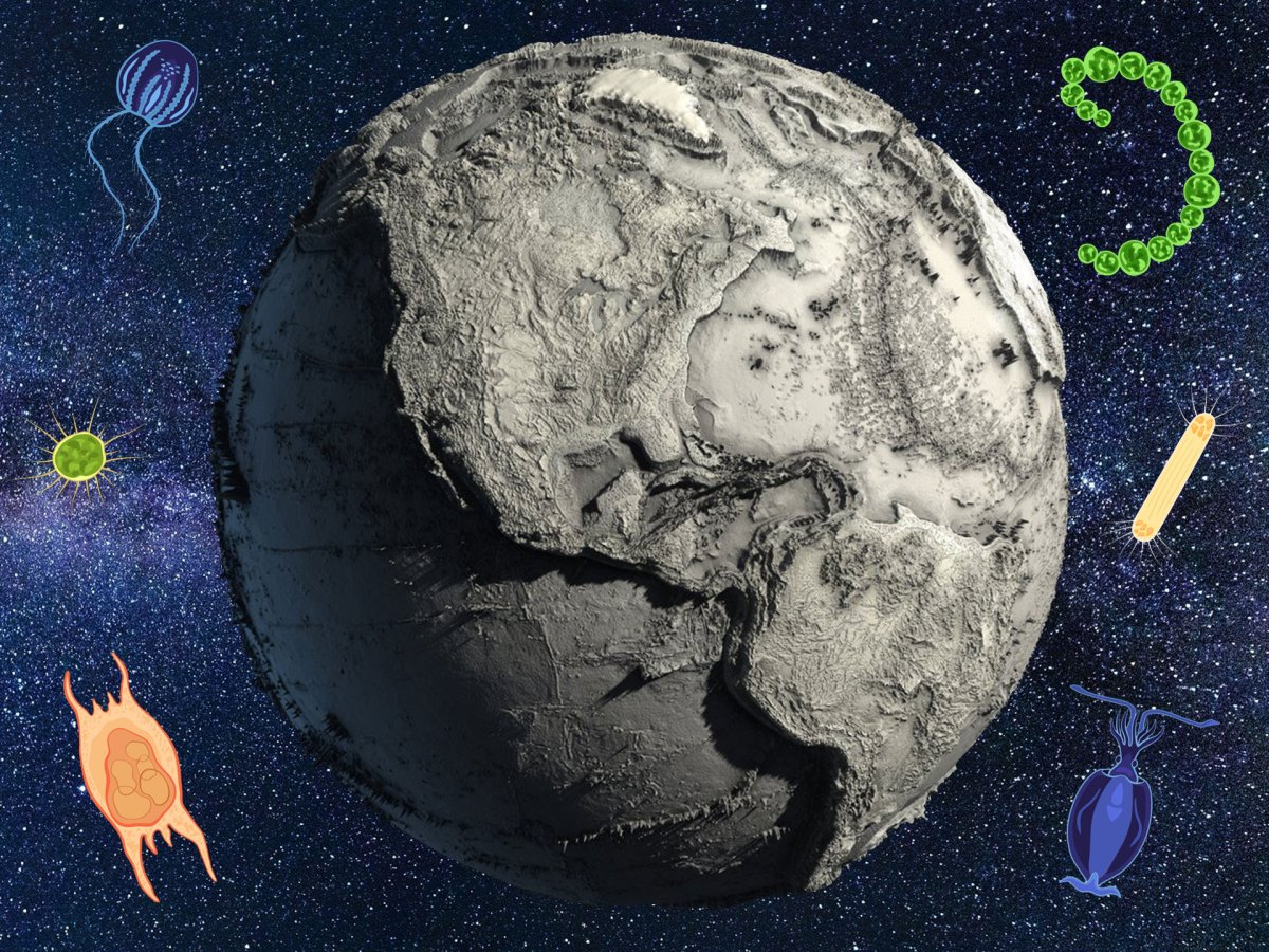 Безжизненная Планета земля