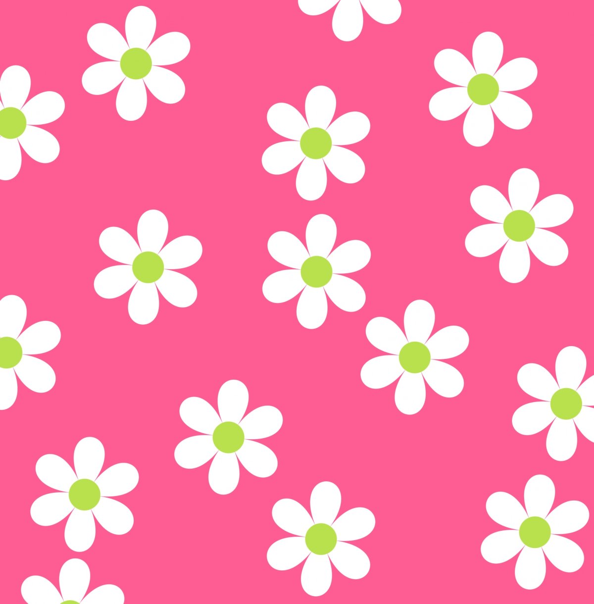 Сиреневый фон с ромашками