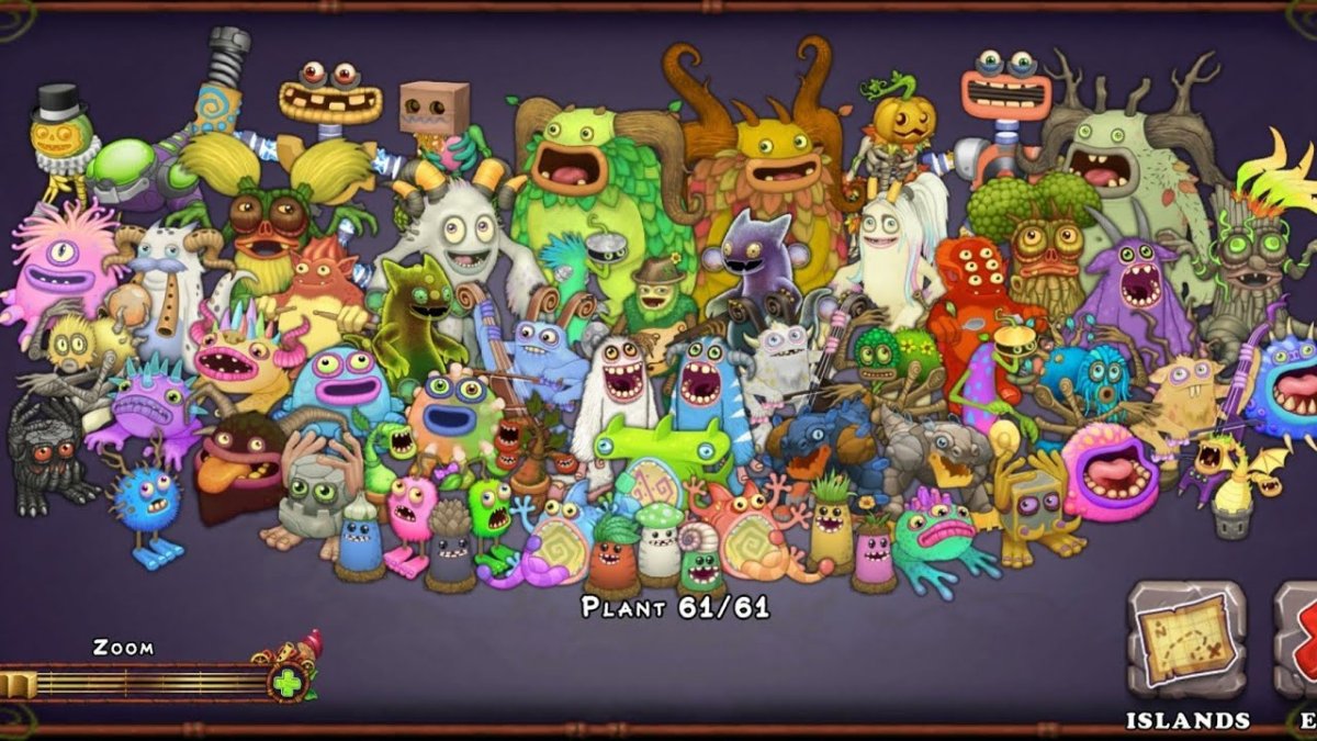Остров растений my singing Monsters