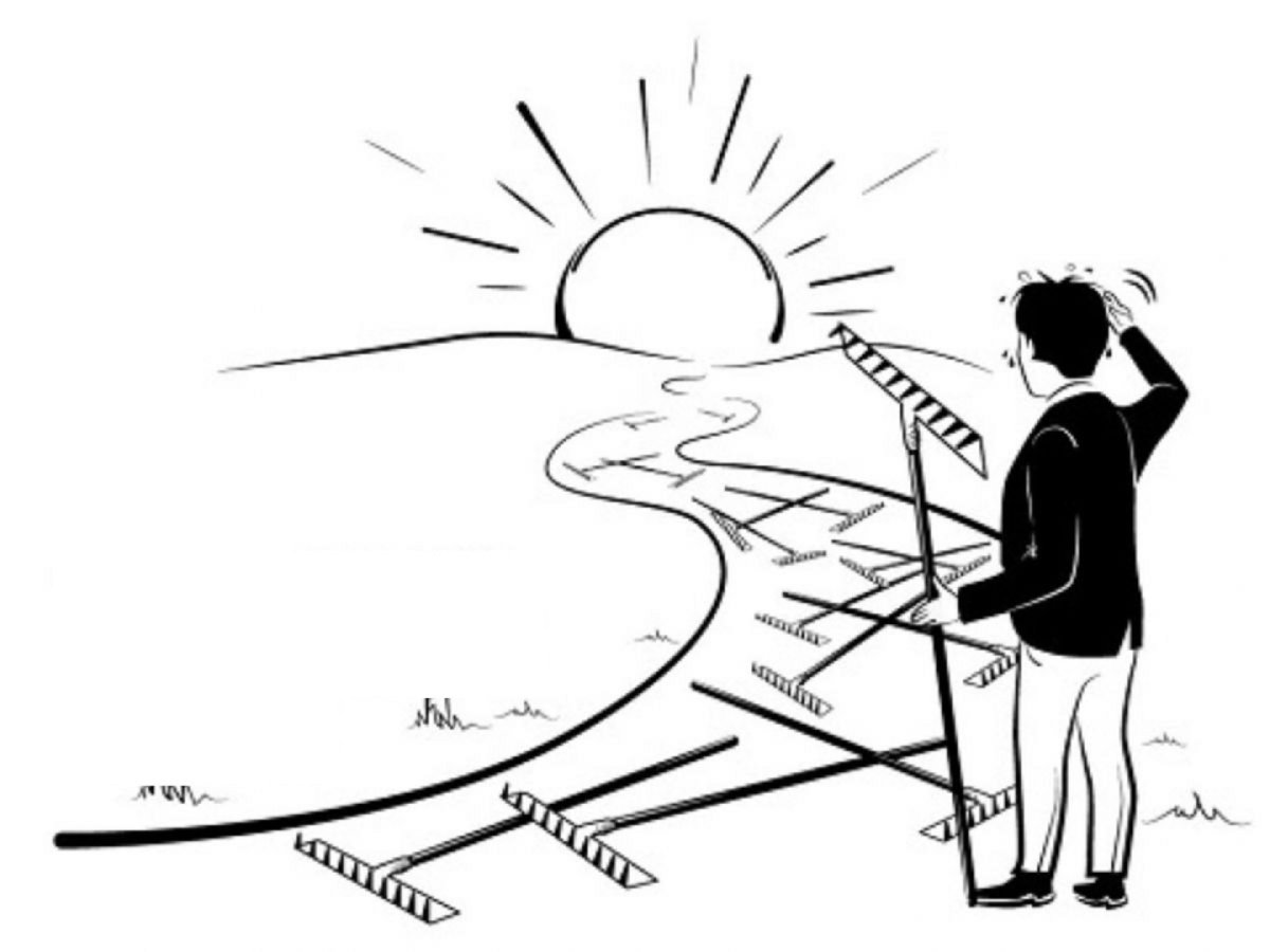 Грабли карикатура