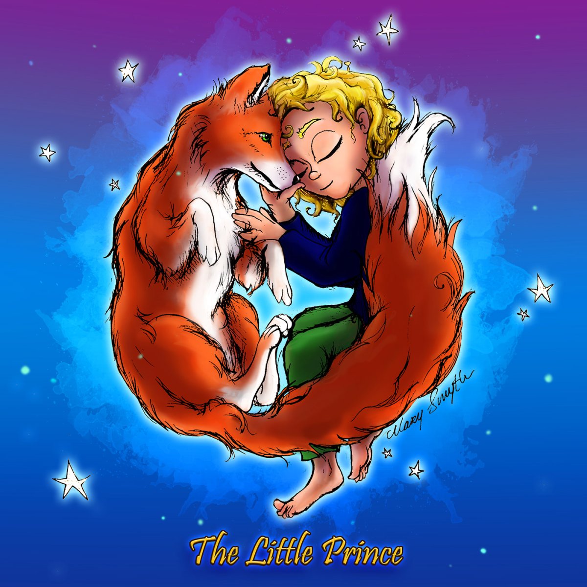 Маленький принц и Лисенок