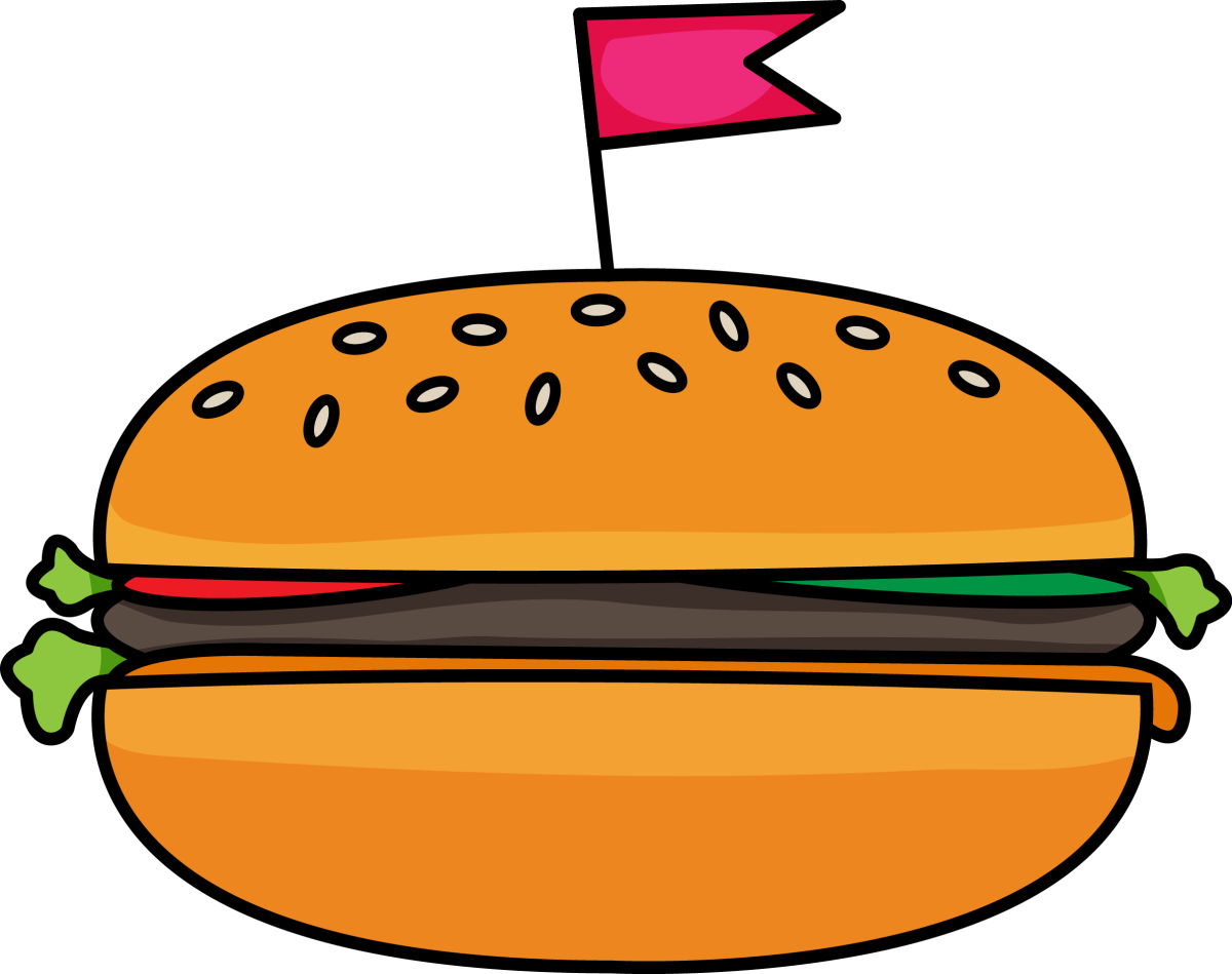 Мультяшные гамбургеры