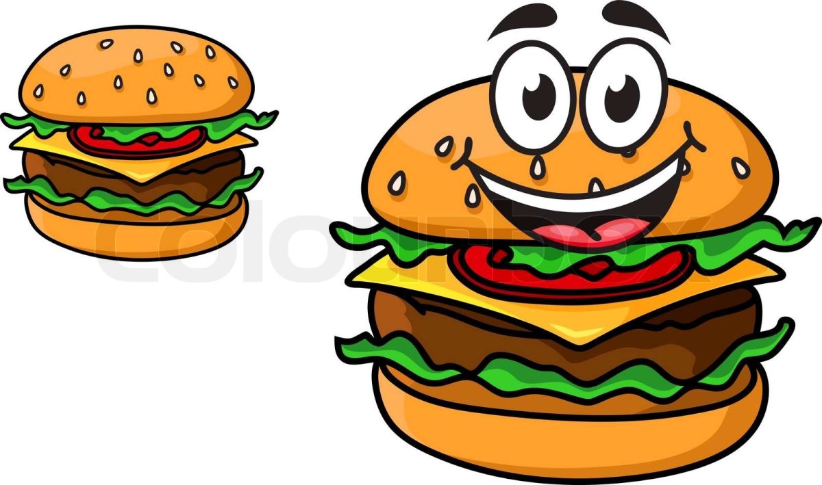 Бургер иллюстрация