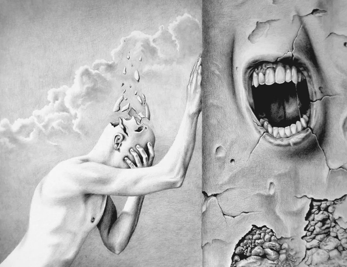 Странные рисунки карандашом