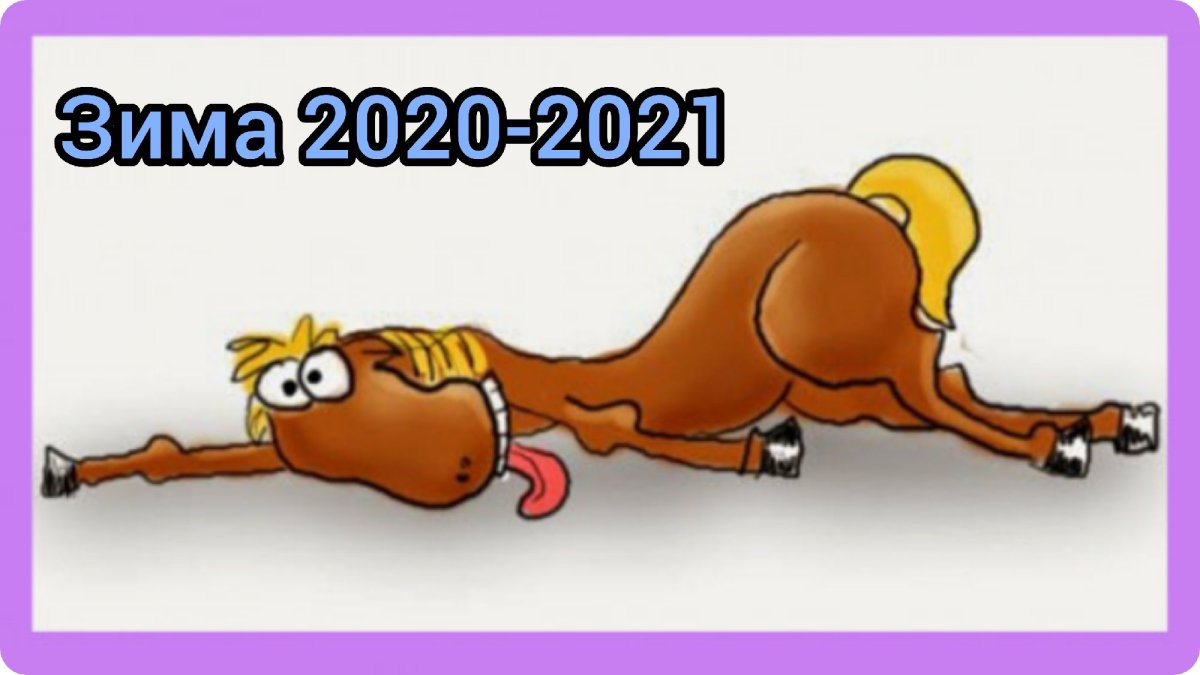 Уставшая лошадь