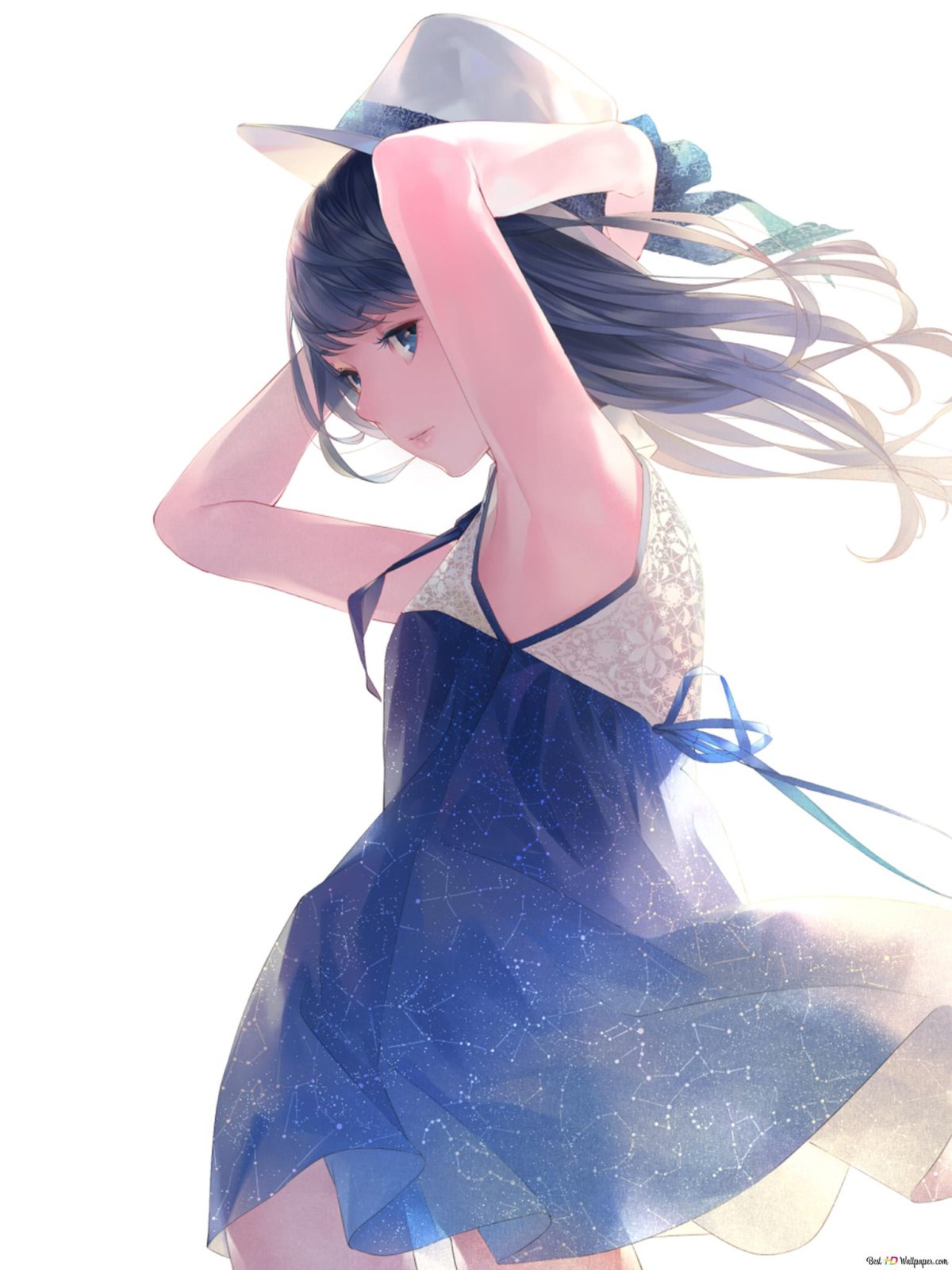 Танец аниме девочки