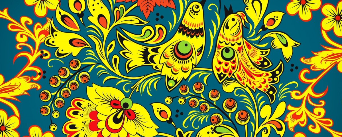 Хохломская роспись рисунок карандашом легко