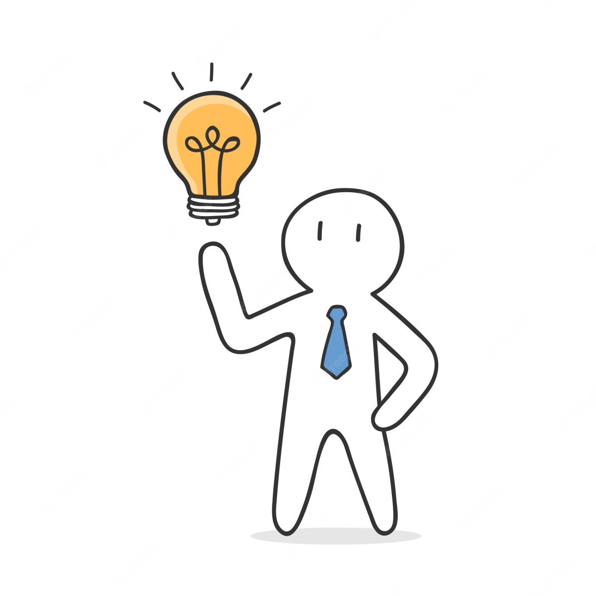 Человечек идея