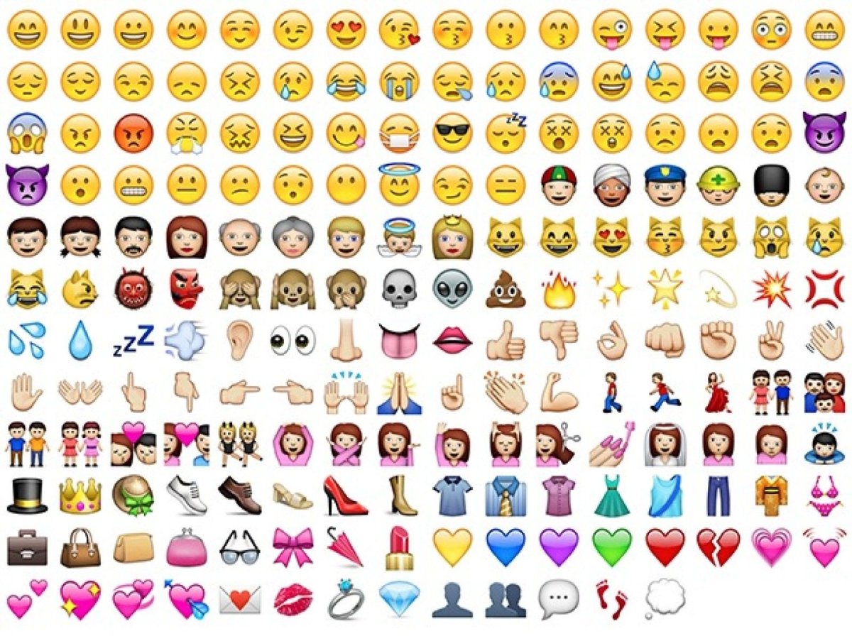 Смайлы для личного дневника