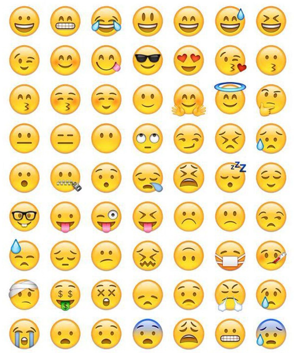 Смайлики маленькие