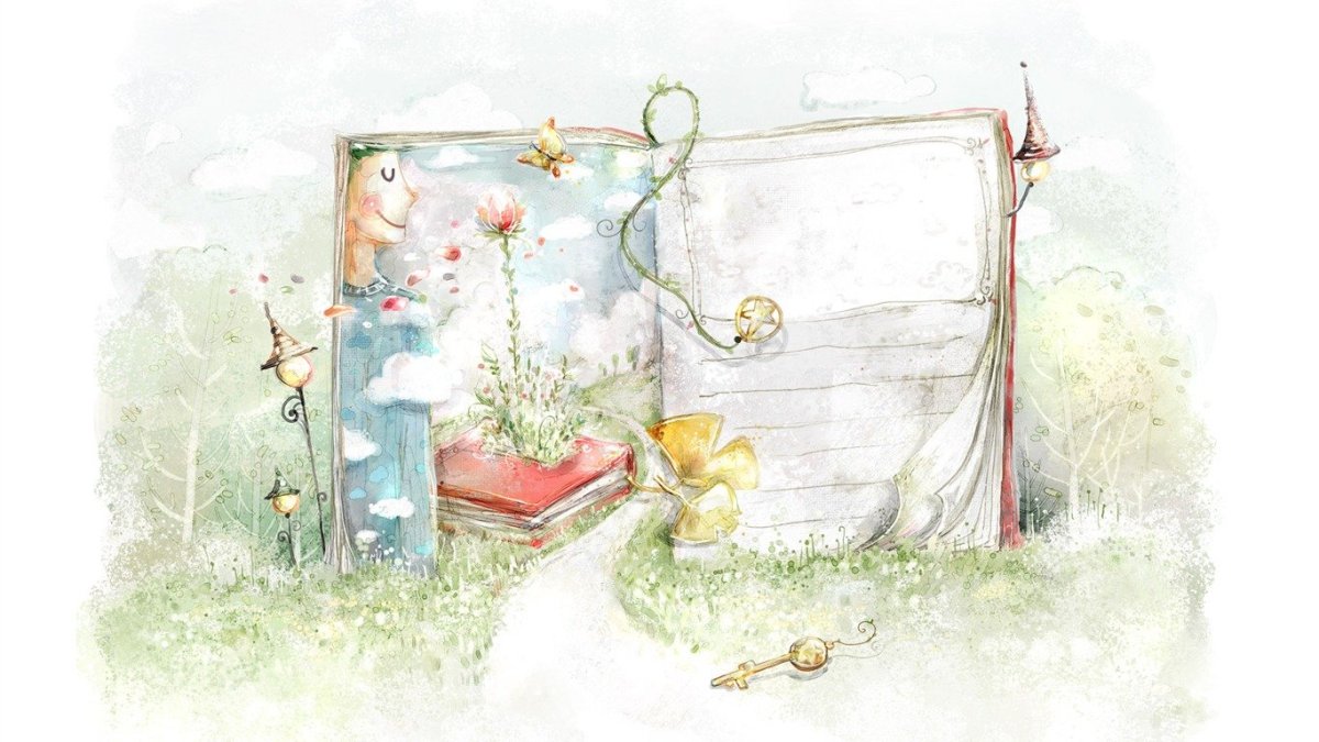 Акварельные иллюстрации детские