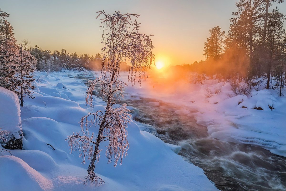 Зимний закат