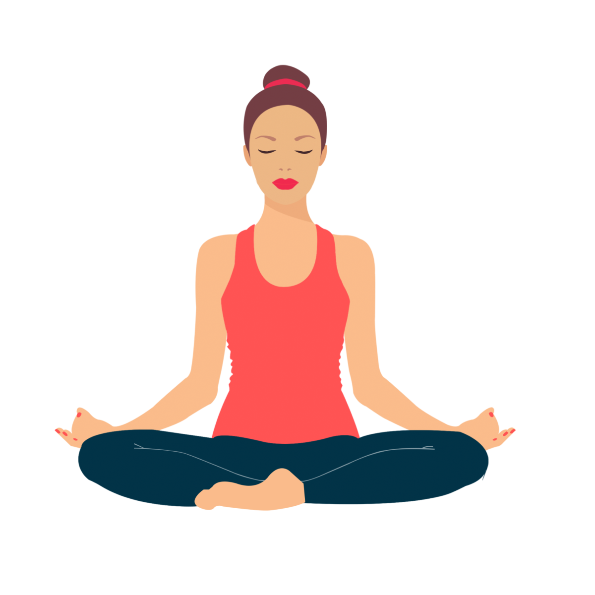 Йога иллюстрации