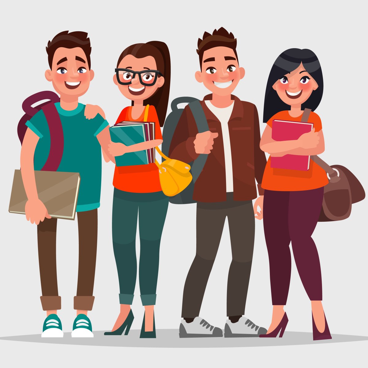 Студент иллюстрация