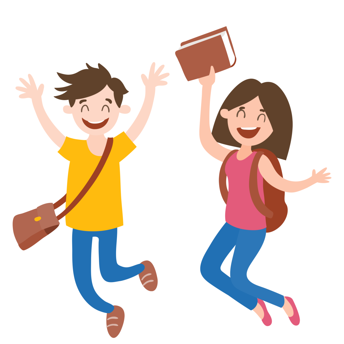 Студент мультяшный