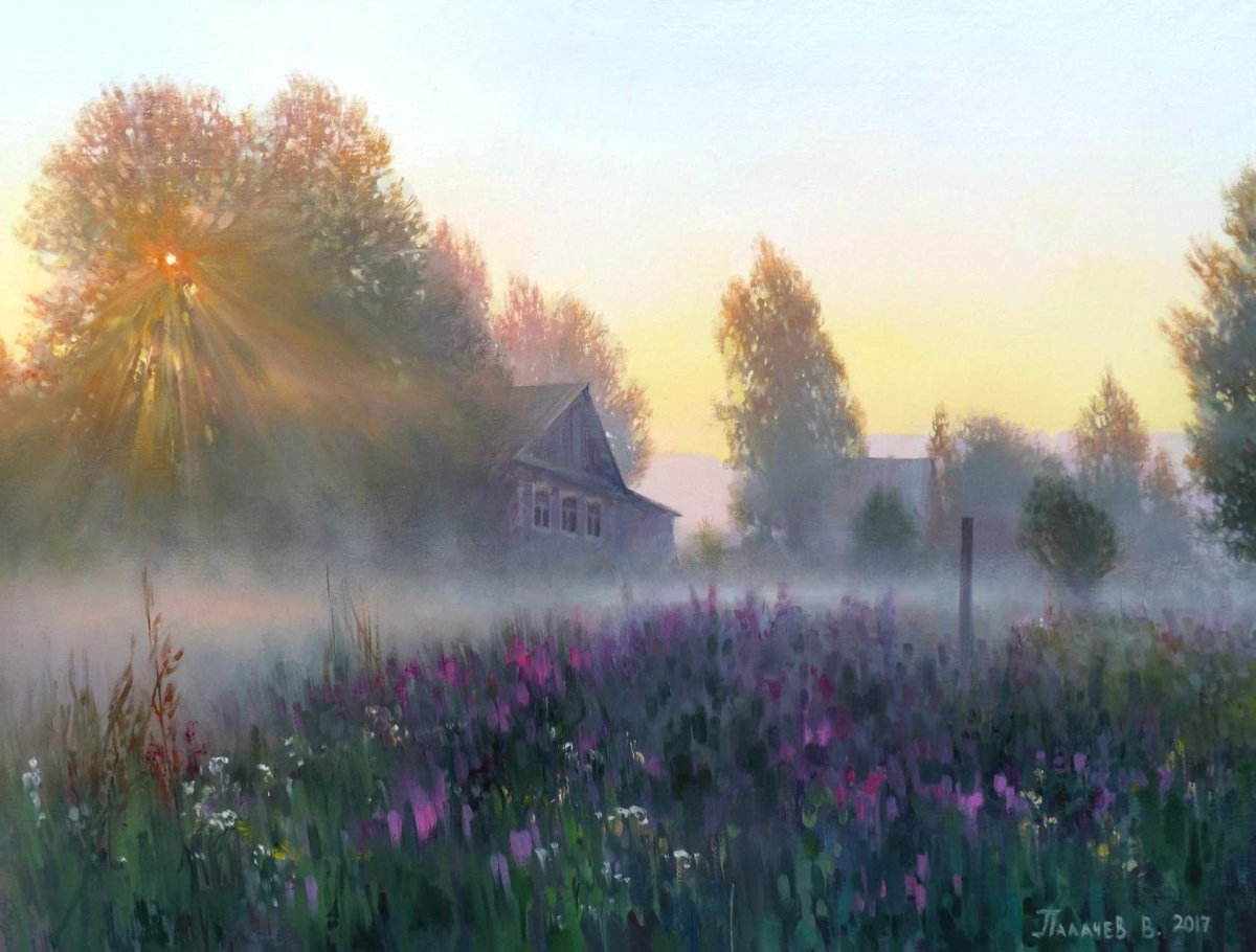 Утро в деревне