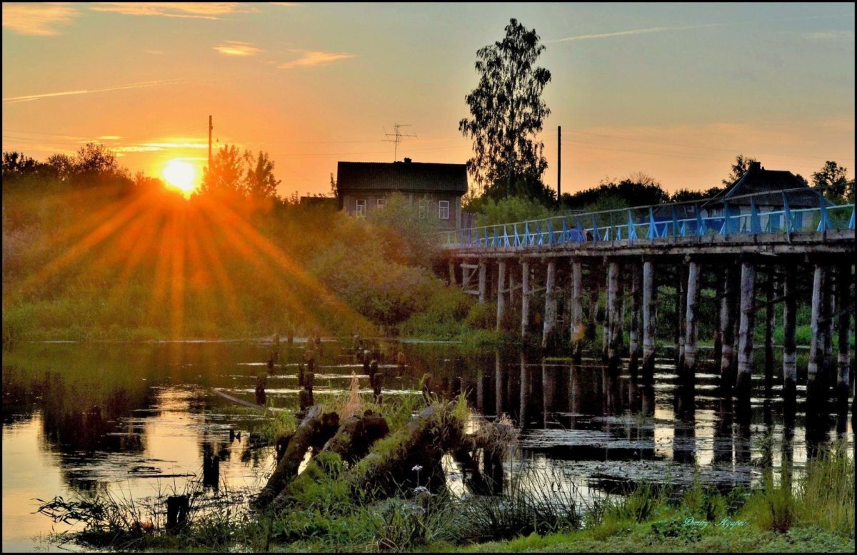 Лето в деревне