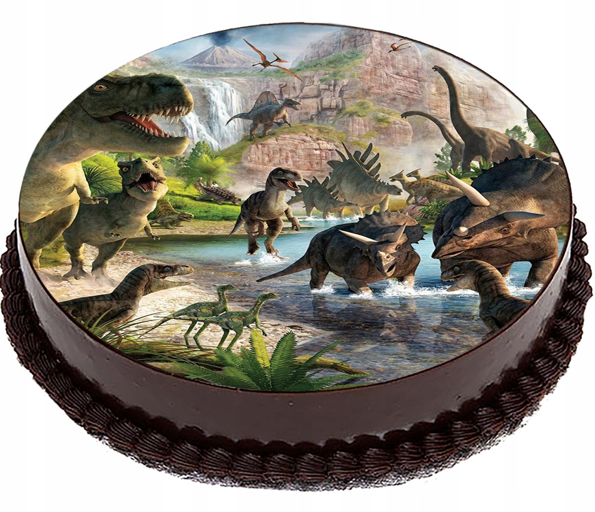 Тррт с Динозовром фото печать