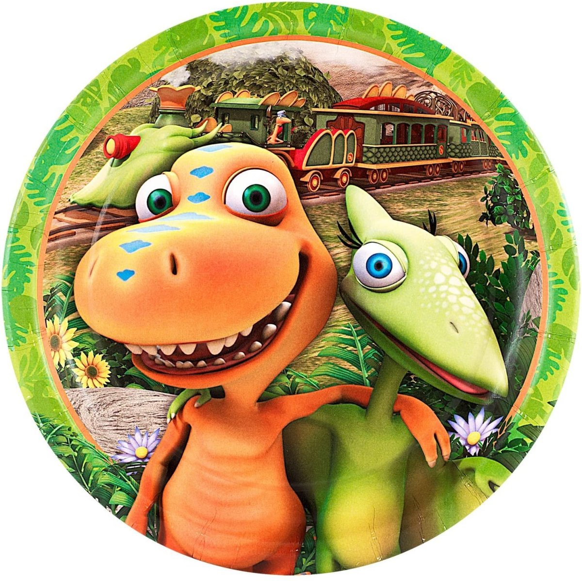 Круглый динозавр